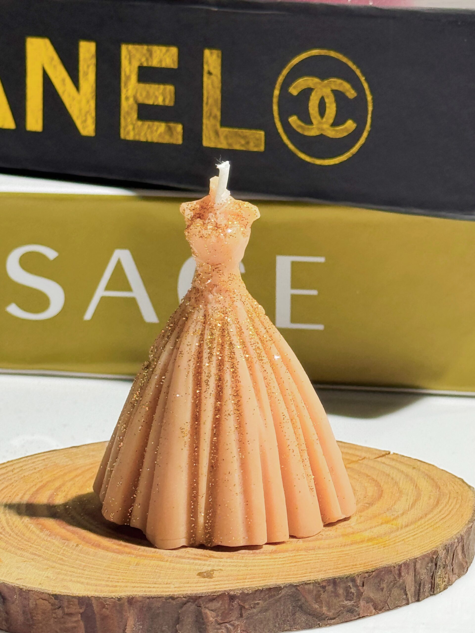 Elegant Dress Candle